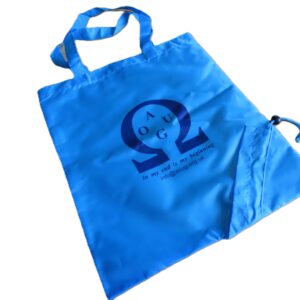 An AOUG Waterproof, folding tote bag